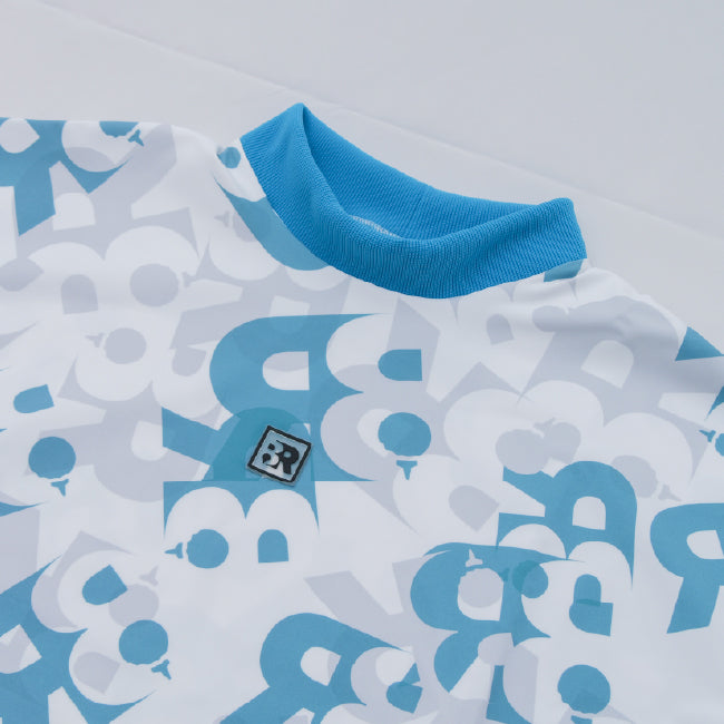 BZ-1007 | BR26SS All-over LOGO MOCKNECK
