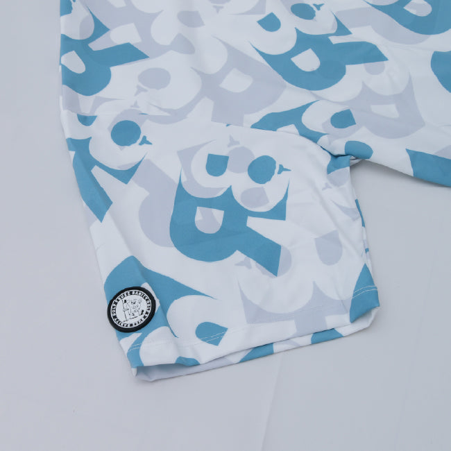 BZ-1007 | BR26SS All-over LOGO MOCKNECK