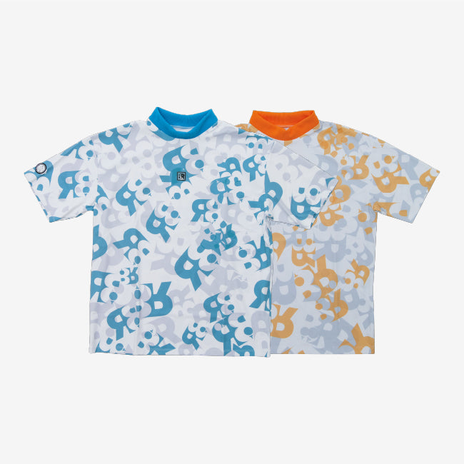 BZ-1007 | BR26SS All-over LOGO MOCKNECK