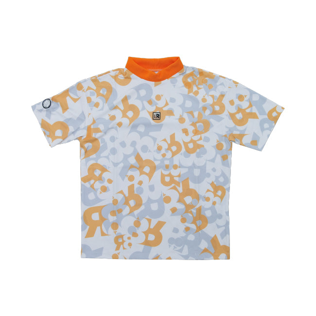 BZ-1007 | BR26SS All-over LOGO MOCKNECK
